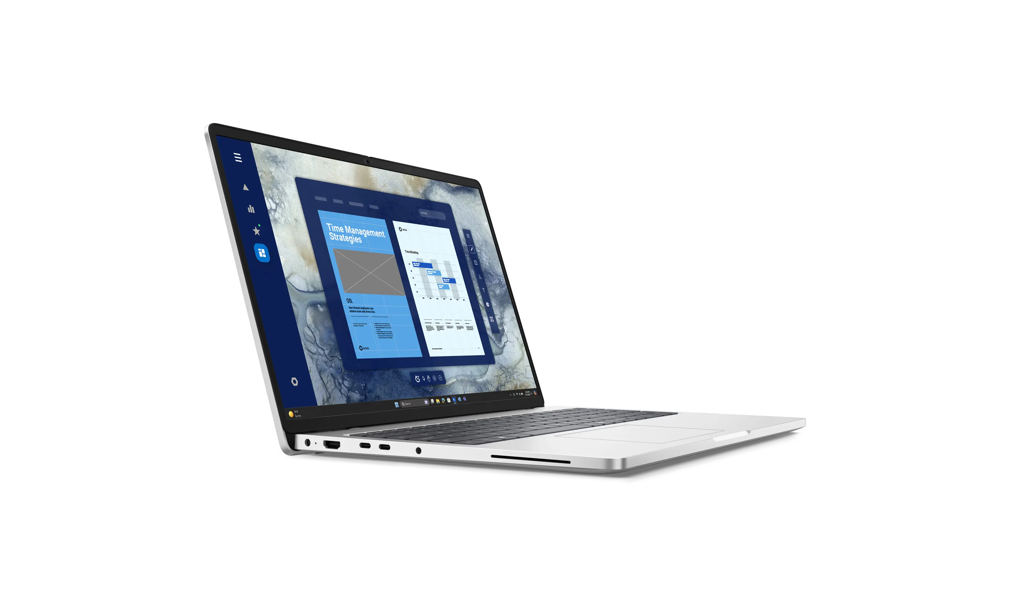 DELL Pro 16 Laptop - Intel Core Ultra 7 265U, 16GB DDR5, 512GB SSD, Intel Graphics, 16-inch WUXGA, DOS - 3Years Warranty