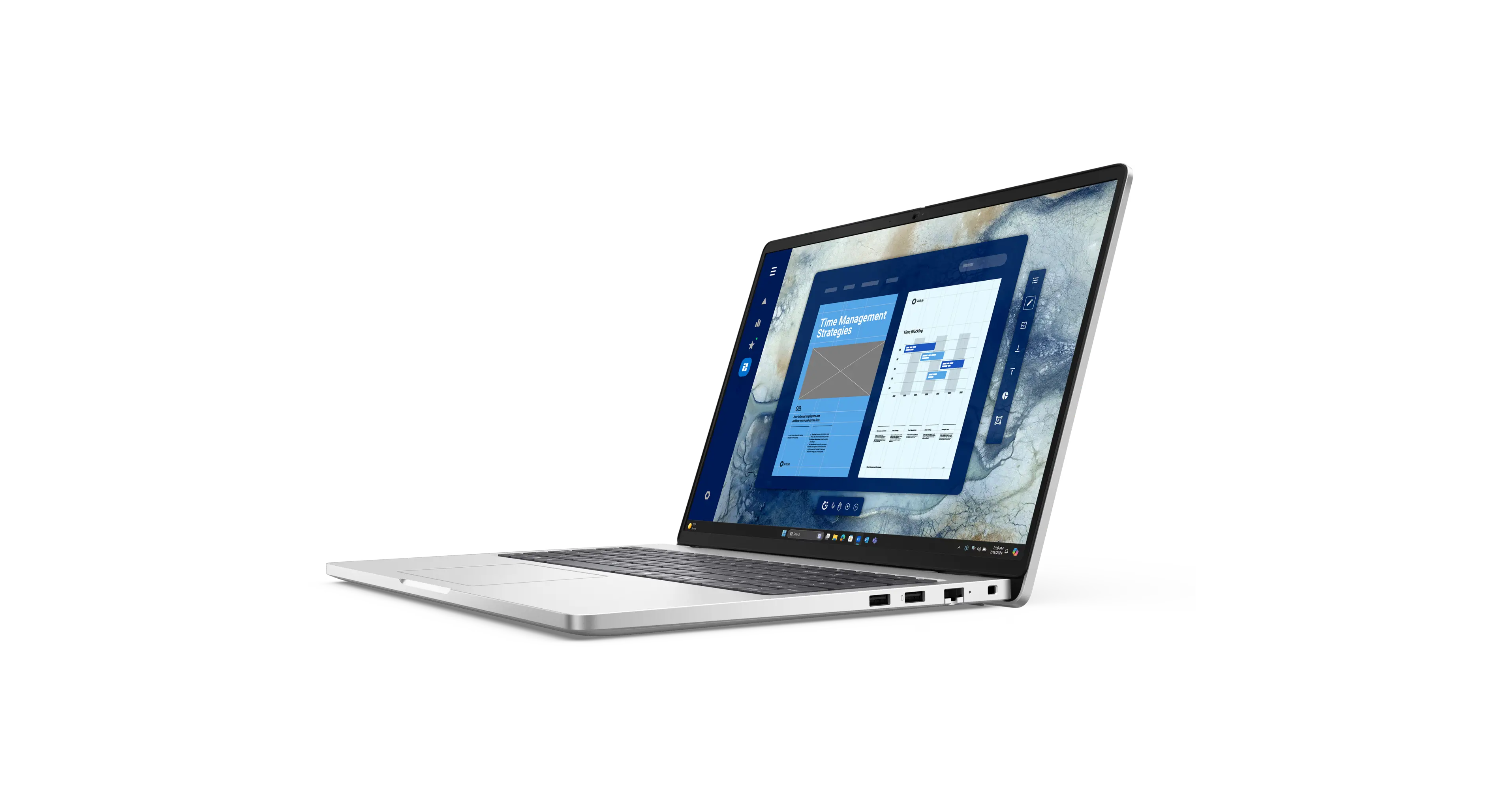 DELL Pro 16 Laptop - Intel Core Ultra 7 265U, 16GB DDR5, 512GB SSD, Intel Graphics, 16-inch WUXGA, DOS - 3Years Warranty
