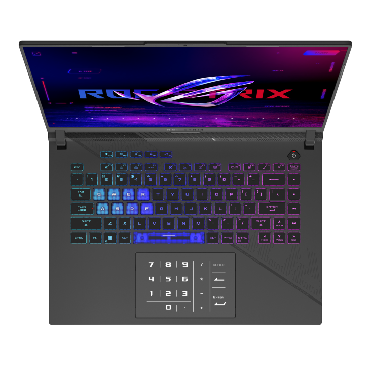 ASUS ROG Strix G16 (2024) G614JIR-N3009W Gaming Laptop - Intel Core i9-14900HX, 16GB DDR5, 1TB, NVIDIA RTX 4070 8GB, 16-inch WUXGA 165Hz، Win11