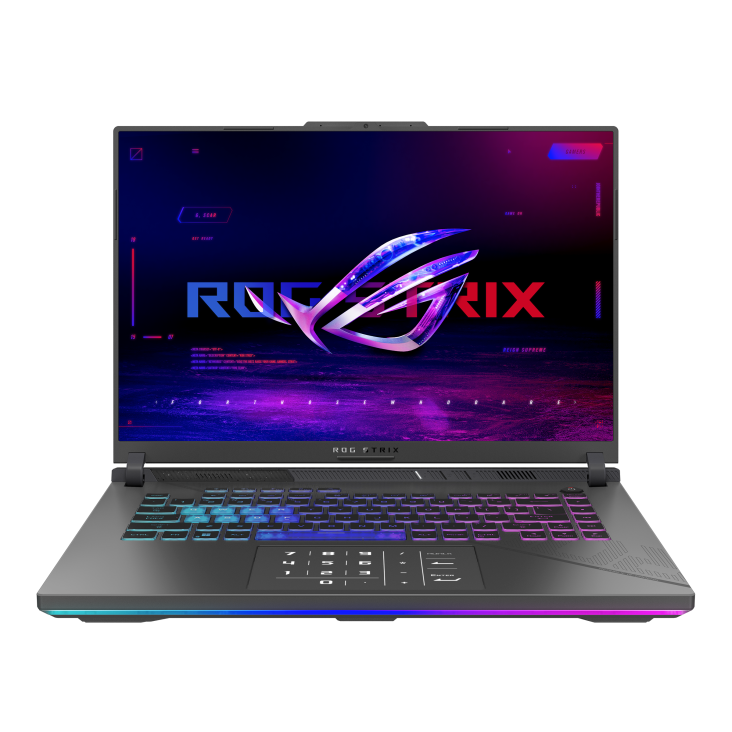 ASUS ROG Strix G16 (2024) G614JIR-N3009W Gaming Laptop - Intel Core i9-14900HX, 16GB DDR5, 1TB, NVIDIA RTX 4070 8GB, 16-inch WUXGA 165Hz، Win11