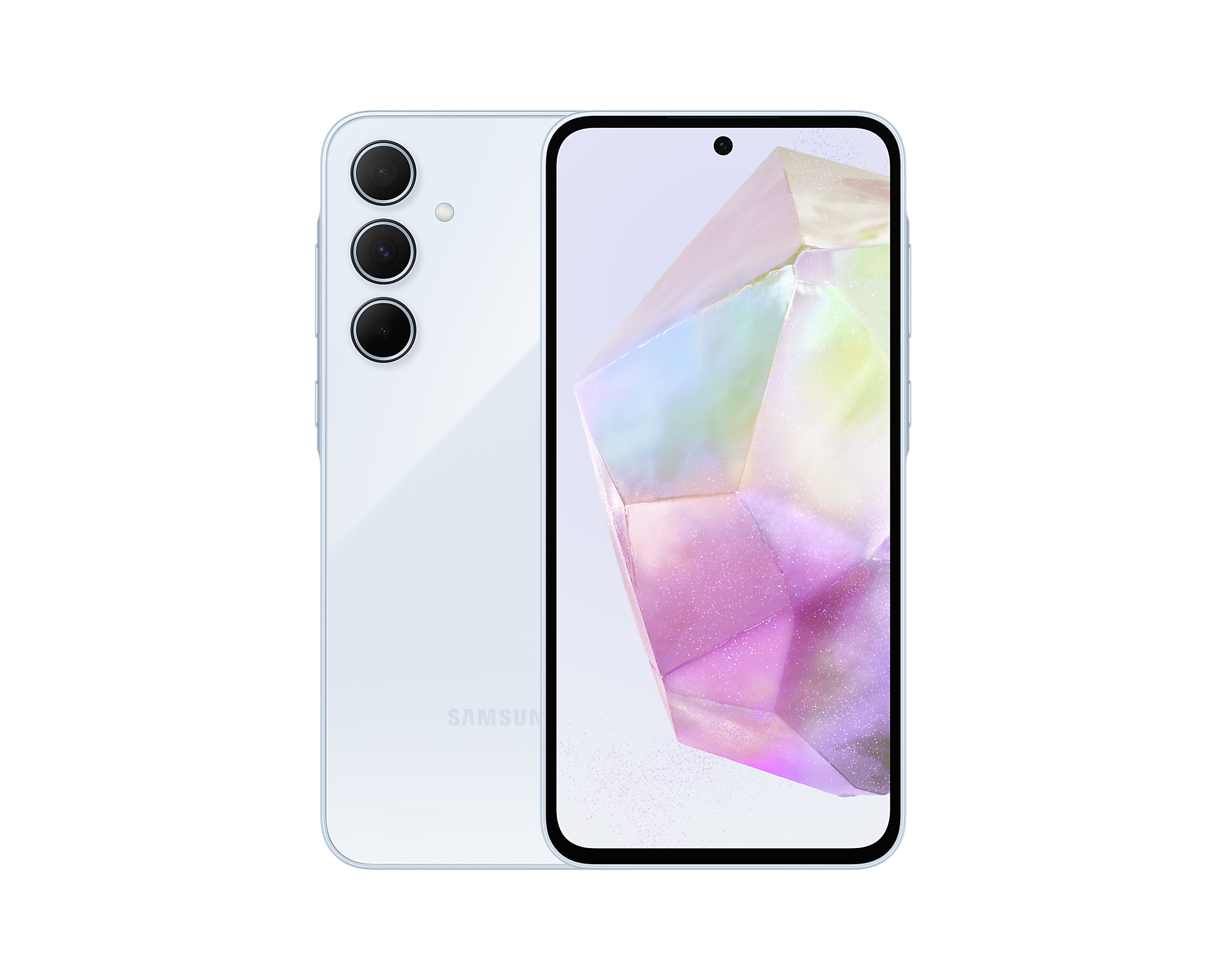 Samsung Galaxy A35 Dual SIM 5G - Samsung Galaxy A35 Dual SIM 5G - 8GB + 256GB / Iceblue Ennap.com