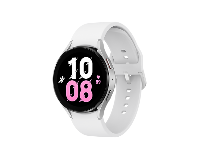 Samsung Galaxy Watch 5 Bluetooth 44mm-Size: 44mm-Color: Silver--Ennap.com
