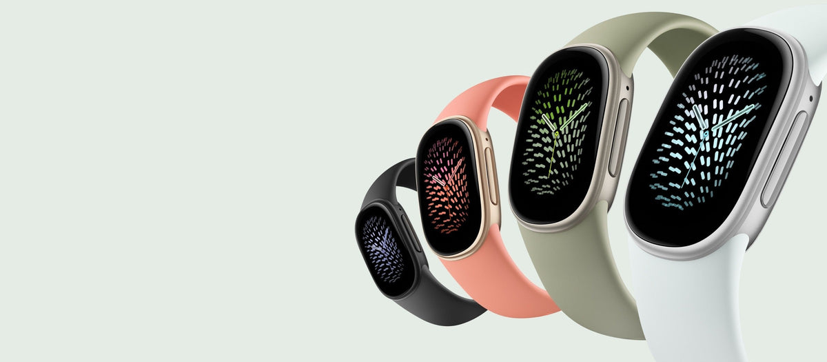 Google Fitbit Edge in Obsidian, Canyon, Olive and Fog