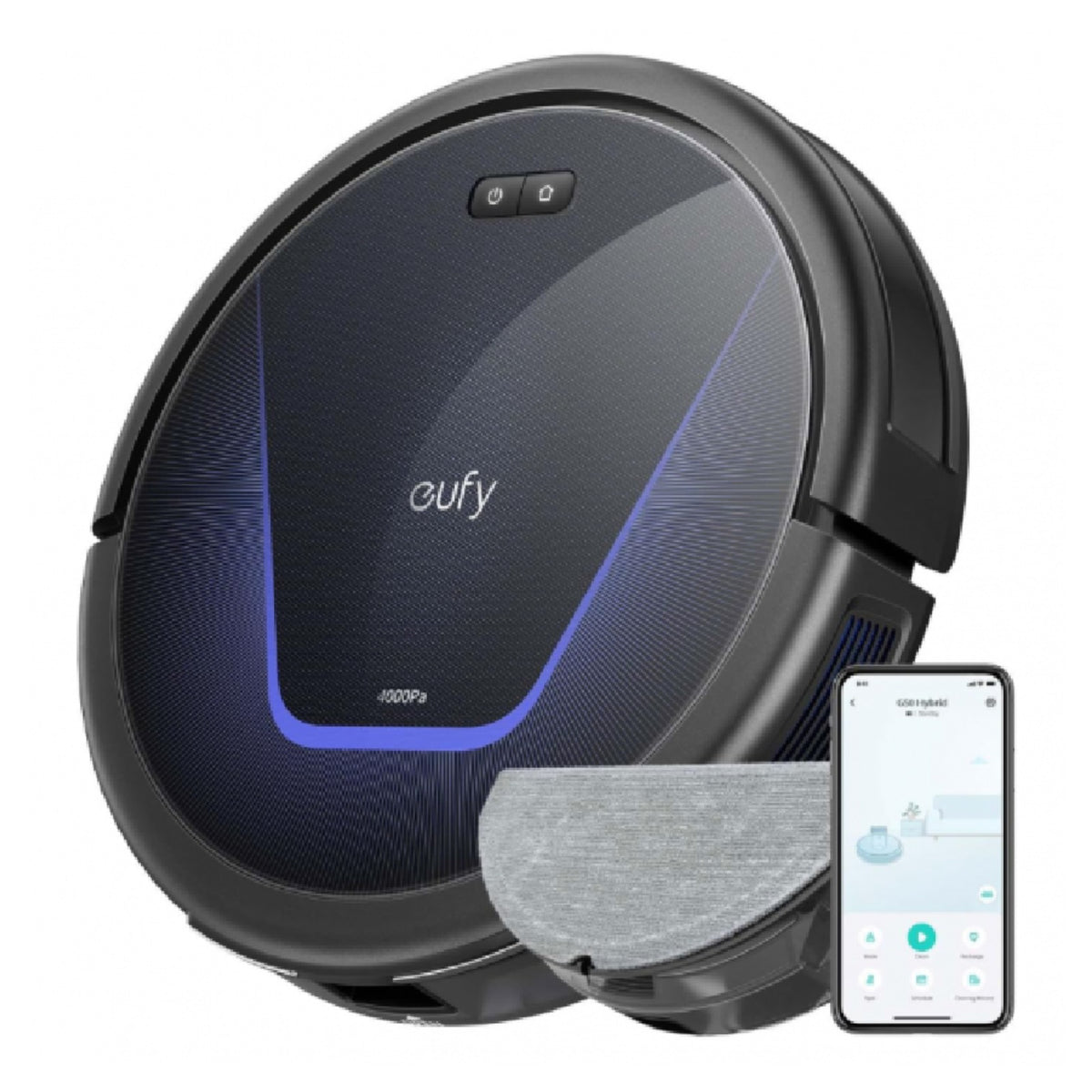 eufy G50 Hybrid with mop pad and eufy app