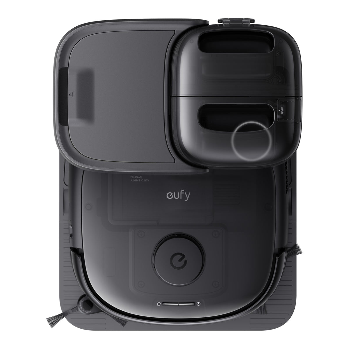 eufy Robot Vacuum Omni E25 and station, top view