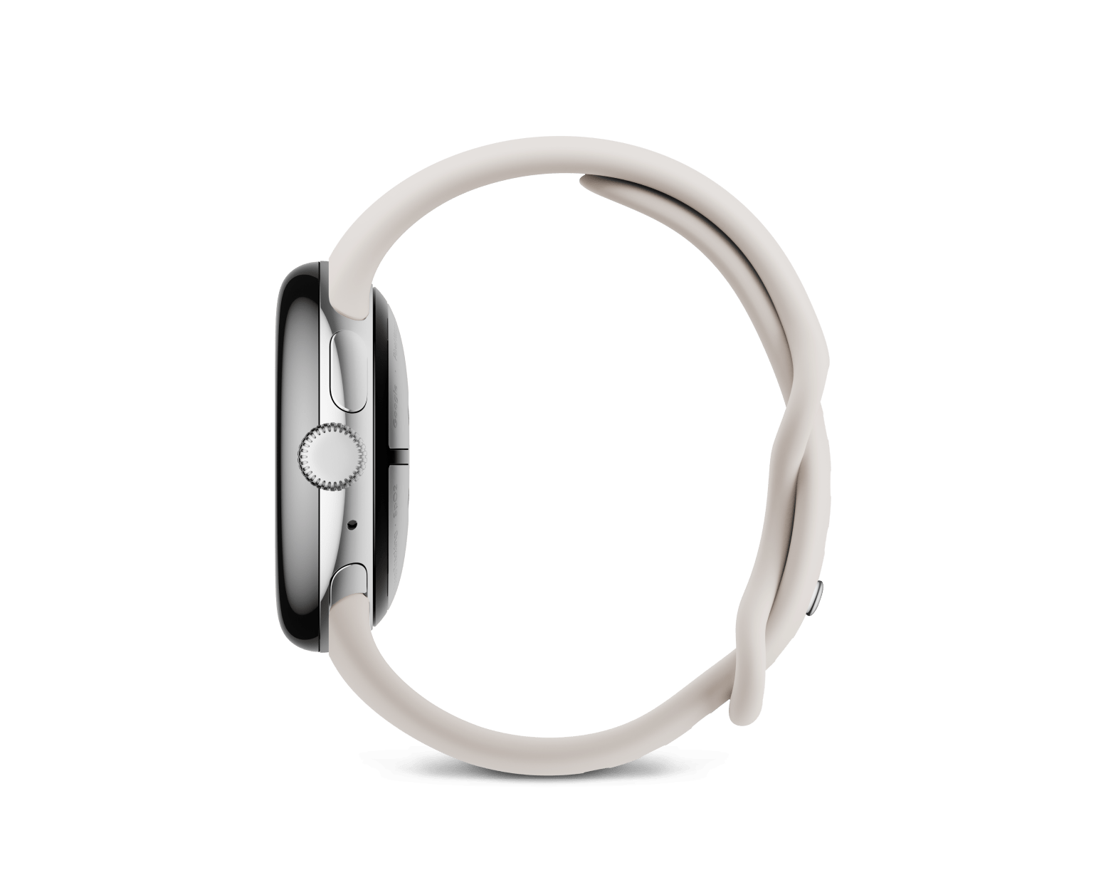 Google Pixel Watch 3-Size: 41mm-Color: Champagne Gold / Hazel--Ennap.com