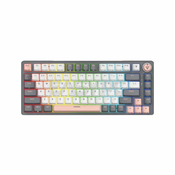 Fantech ATOM PRO83 MK913 Saturn keyboard seen from above