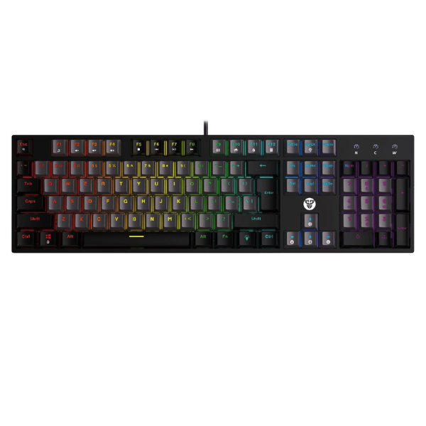 كيبورد فانتك ATOM104 MK886V2 Sumi الميكانيكي بالحجم الكامل باللون Gray