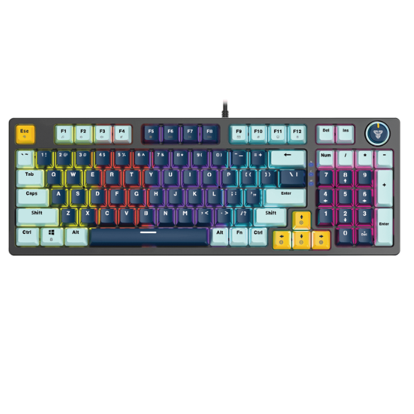 كيبورد فانتك ATOM96 MK890V2 Mizu الميكانيكي باللون Navy Blue