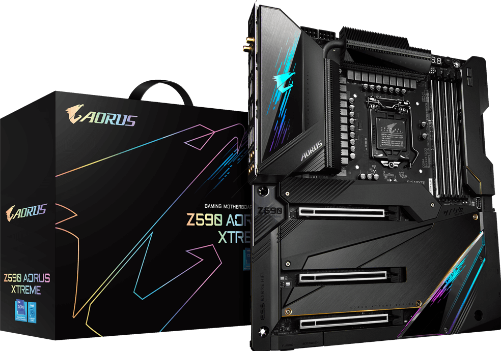 لوحة أم GIGABYTE Z590 AORUS XTREME لمعالجات Intel
