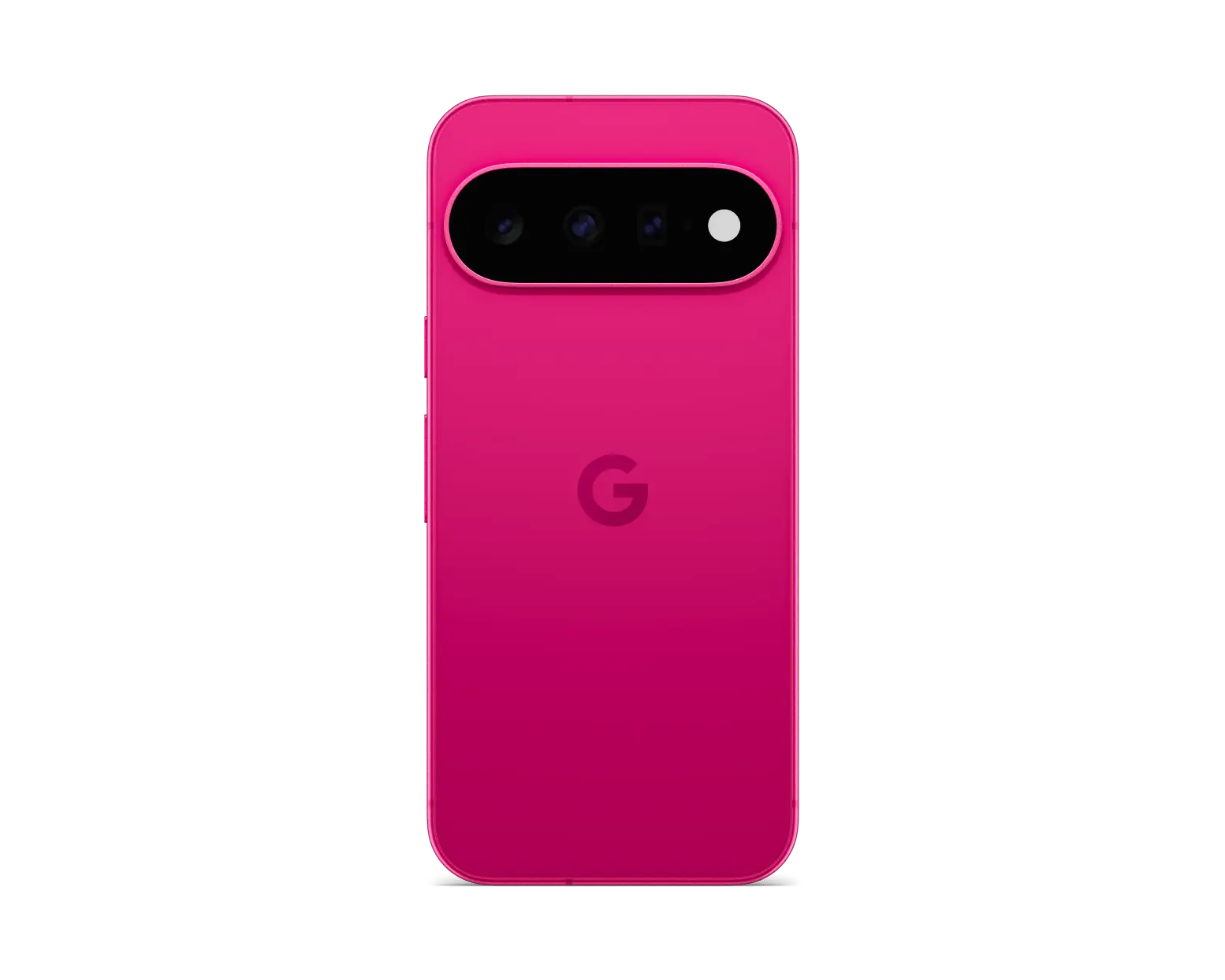 Google Pixel 11 5G in Hibiscus, back view