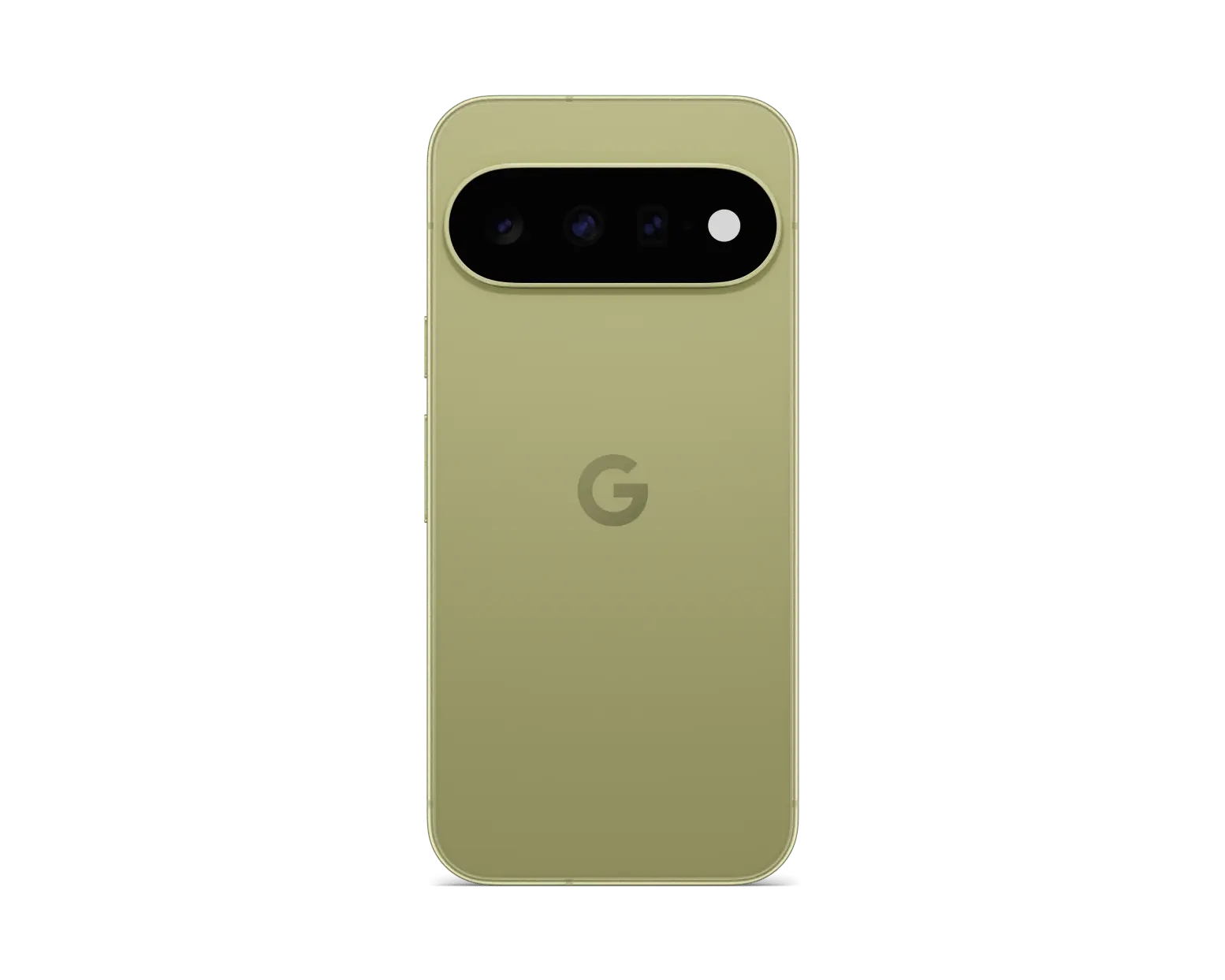 Google Pixel 11 5G in Pistachio, back view