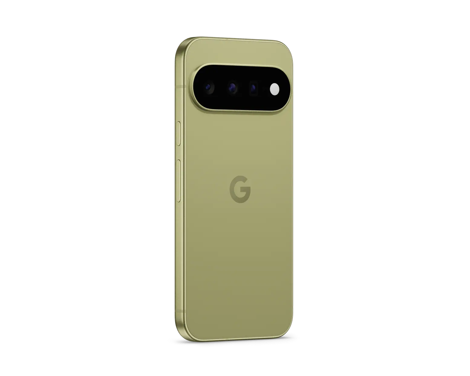 Google Pixel 11 5G in Pistachio, side profile