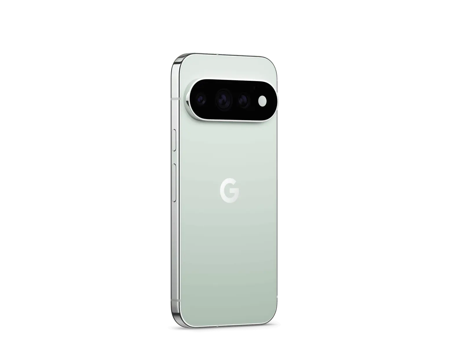 Google Pixel 11 Pro 5G in Fog, side profile