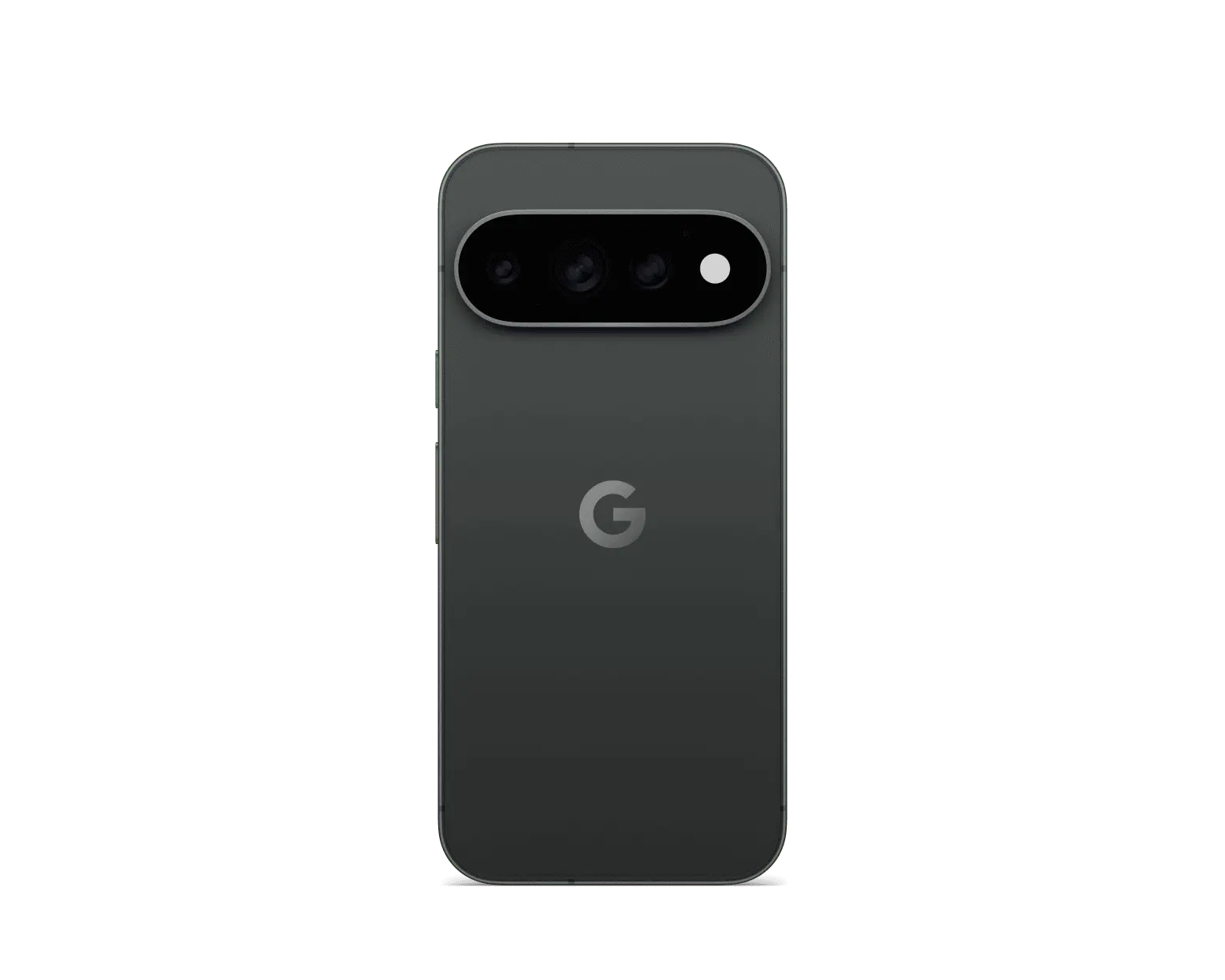 Google Pixel 11 Pro 5G in Obsidian, back view