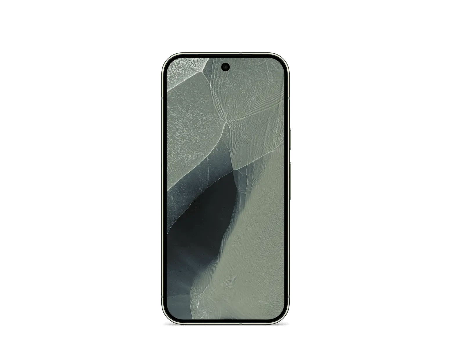Google Pixel 11 Pro 5G in Olive, front display
