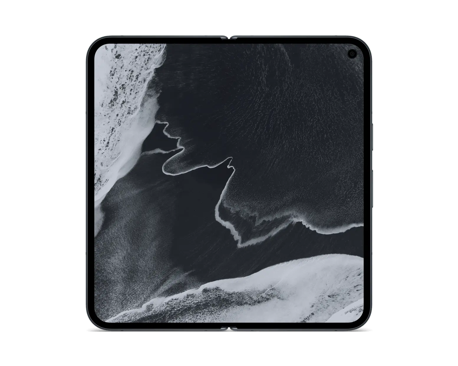 Google Pixel 11 Pro Fold 5G in Obsidian, unfolded 8-inch inner display