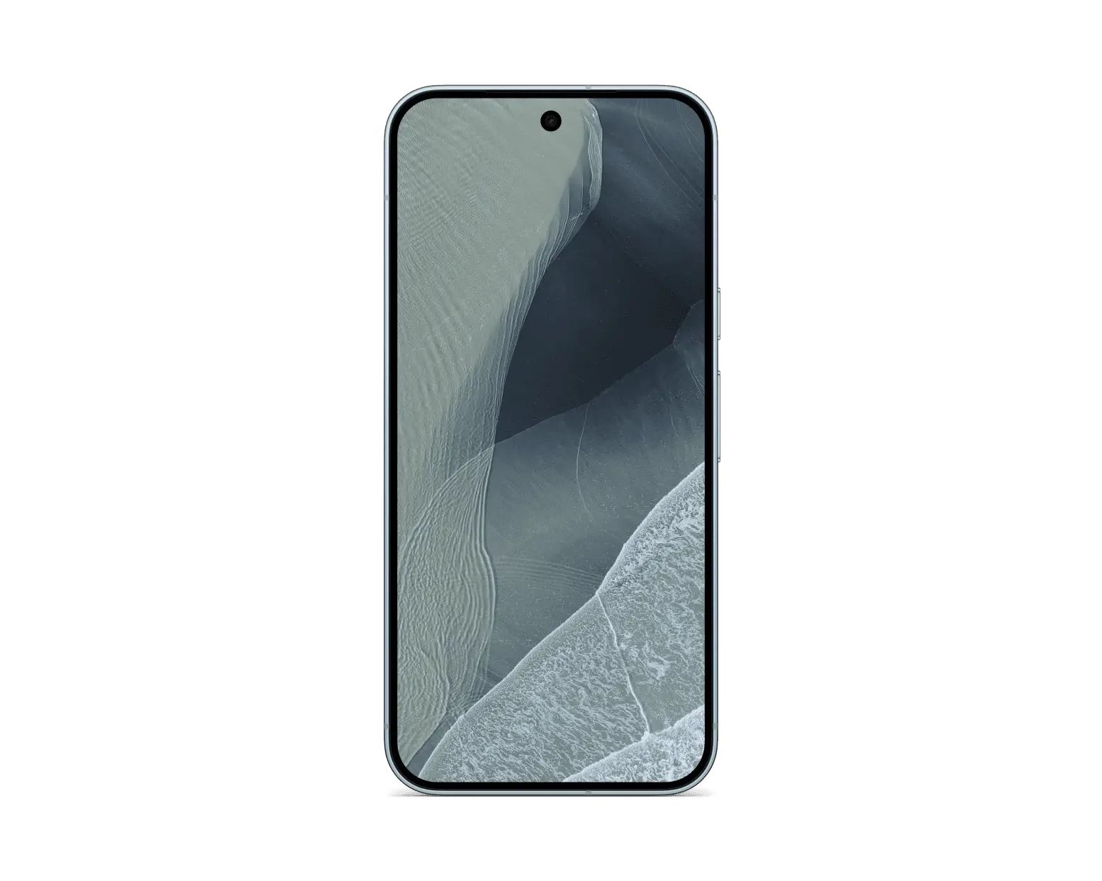 Google Pixel 11 Pro XL 5G in Fog, front display