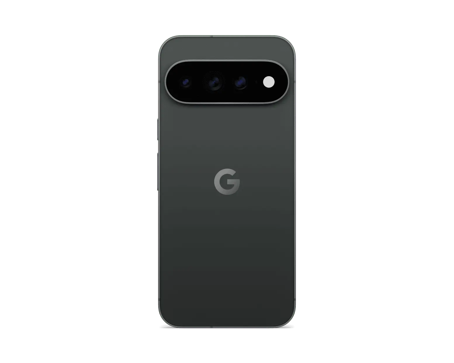 Google Pixel 11 Pro XL 5G in Obsidian, back view