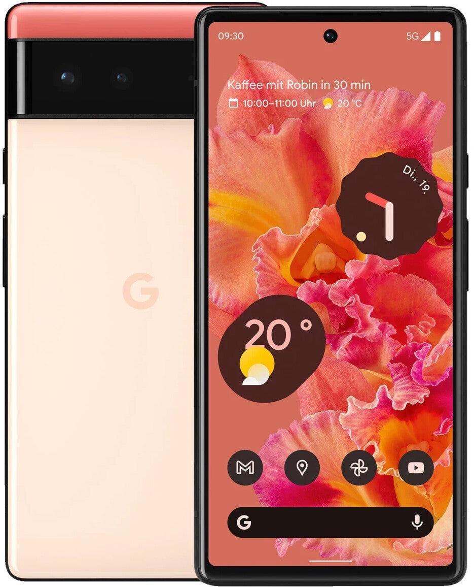 Google Pixel 6 5G - Google Pixel 6 5G - 8GB RAM + 128GB / Kinda Coral Ennap.com