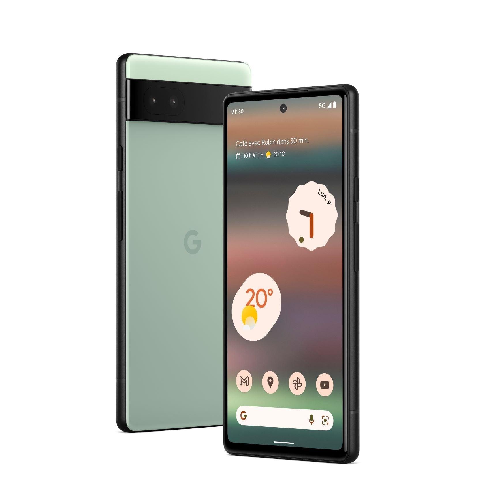 Google Pixel 6a SmartPhone 5G - Google Pixel 6a SmartPhone 5G - 6GB RAM + 128GB / Sage Ennap.com