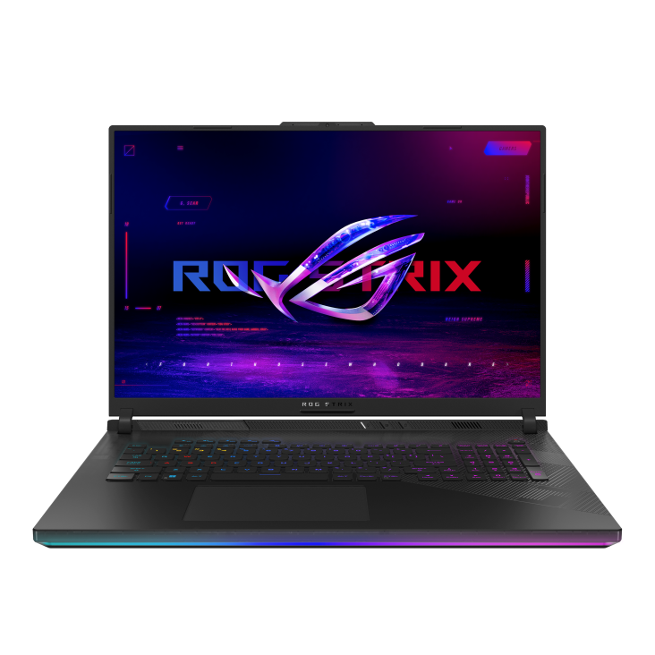 ASUS ROG Strix SCAR 18 G834JZR-N6027W Gaming Laptop - Intel Core i9-14900HX, 32GB DDR5, 1TB SSD, NVIDIA RTX 4080 12GB, 18-inch WQXGA 240Hz, Win11