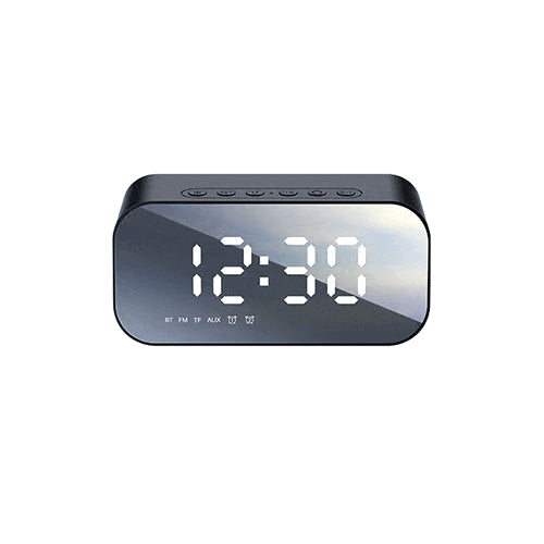 HAVIT M3 Wireless Speaker with Digital Alarm Clock and FM Radio