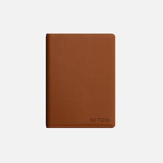 HITCH Bifold Card Wallet Natural Genuine Leather-Color: Havan---Ennap.com