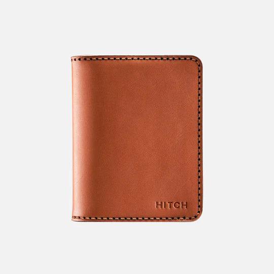 HITCH Bifold Card Wallet (Upgraded) - HandMade Natural Genuine Leather-Color: Black---Ennap.com