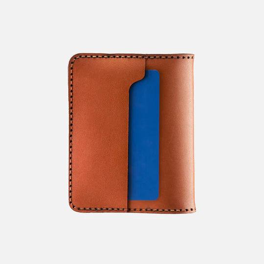 HITCH Bifold Card Wallet (Upgraded) - HandMade Natural Genuine Leather - HITCH Bifold Card Wallet (Upgraded) - HandMade Natural Genuine Leather - undefined Ennap.com