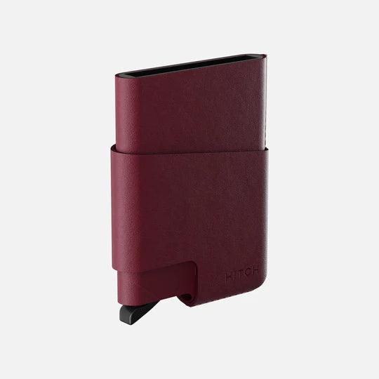 HITCH CUT-OUT Cardholder - RFID Block Featured - Handmade Natural Genuine Leather - HITCH CUT-OUT Cardholder - RFID Block Featured - Handmade Natural Genuine Leather - Black Ennap.com