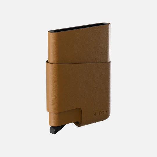 HITCH CUT-OUT Cardholder - RFID Block Featured - Handmade Natural Genuine Leather - HITCH CUT-OUT Cardholder - RFID Block Featured - Handmade Natural Genuine Leather - Black Ennap.com