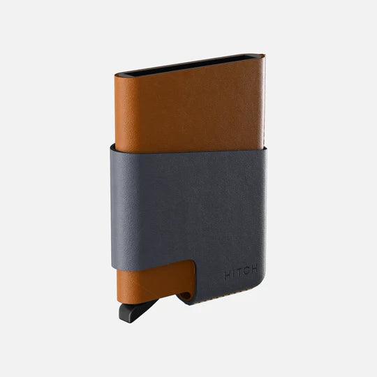 HITCH CUT-OUT Cardholder - RFID Block Featured - Handmade Natural Genuine Leather - HITCH CUT-OUT Cardholder - RFID Block Featured - Handmade Natural Genuine Leather - Black Ennap.com