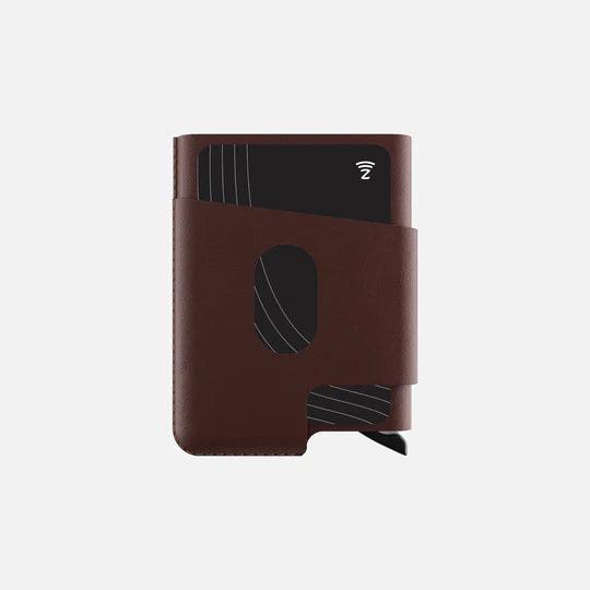 HITCH CUT-OUT Cardholder - RFID Block Featured - Handmade Natural Genuine Leather - HITCH CUT-OUT Cardholder - RFID Block Featured - Handmade Natural Genuine Leather - Black Ennap.com