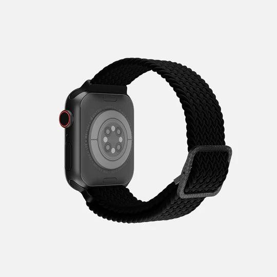 HITCH Flexible Braided Solo Loop Strap For Apple Watch - HITCH Flexible Braided Solo Loop Strap For Apple Watch - Black / 38-40mm Ennap.com