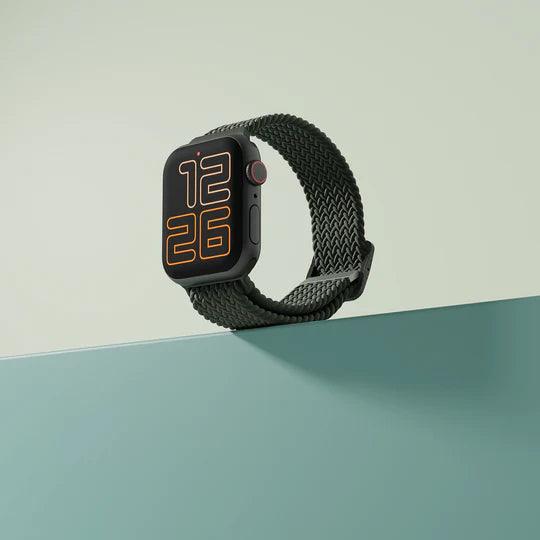 HITCH Flexible Braided Solo Loop Strap For Apple Watch - HITCH Flexible Braided Solo Loop Strap For Apple Watch - Black / 38-40mm Ennap.com