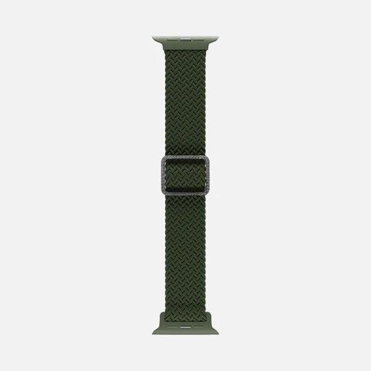 HITCH Flexible Braided Solo Loop Strap For Apple Watch - HITCH Flexible Braided Solo Loop Strap For Apple Watch - Black / 38-40mm Ennap.com