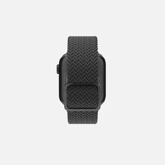 HITCH Flexible Braided Solo Loop Strap For Apple Watch - HITCH Flexible Braided Solo Loop Strap For Apple Watch - Black / 38-40mm Ennap.com