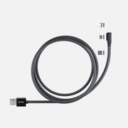 HITCH Magnetic Cable 90° 3A 18W Fast Charge-Length: 1.5M---Ennap.com