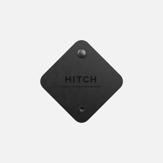 HITCH Natural Leather Cord Wrap-Color: Black---Ennap.com