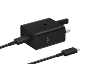 Samsung PD 45W Super Fast Charger With USB Type-C Cable - Samsung PD 45W Super Fast Charger With USB Type-C Cable - Black / UK Ennap.com
