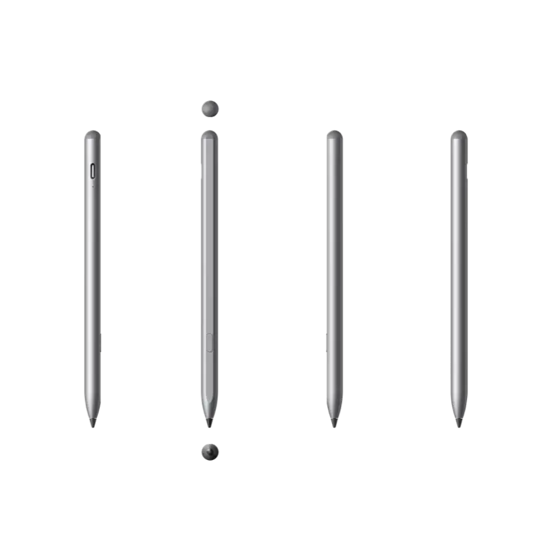 HONOR CHOICE TNHCHOP Pencil in Gray shown from four sides and both ends