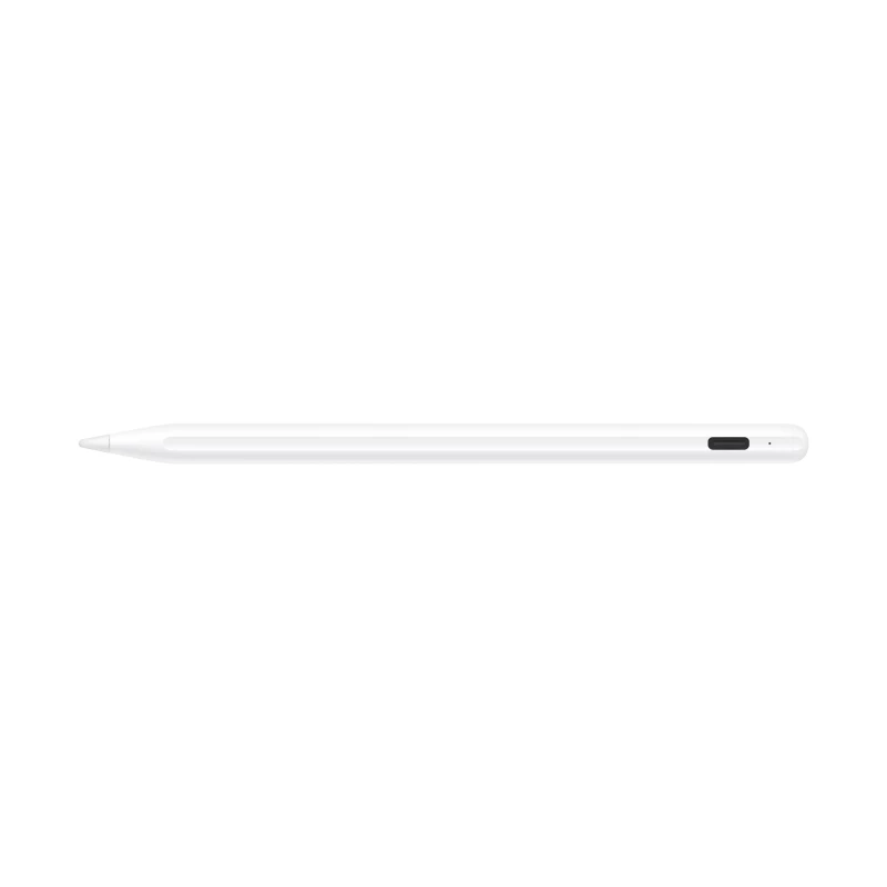 HONOR Magic-Pencil 4s (USB-C) stylus in white, side view with shortcut button