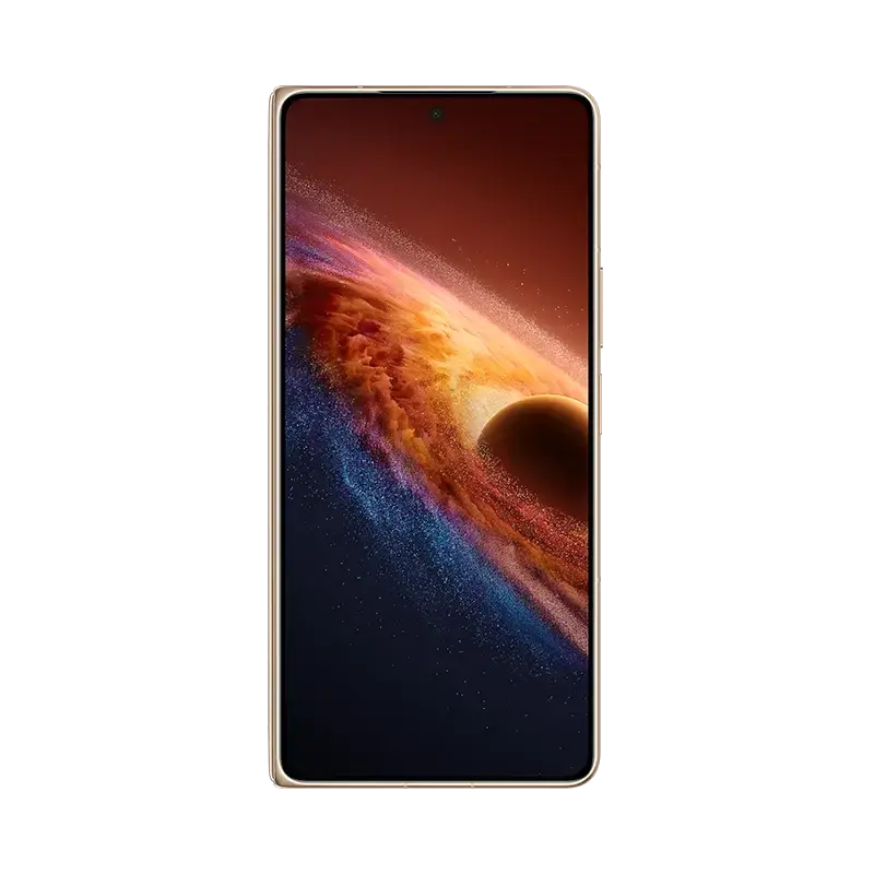 Gold HONOR Magic V6 front view of the 6.52-inch cover screen