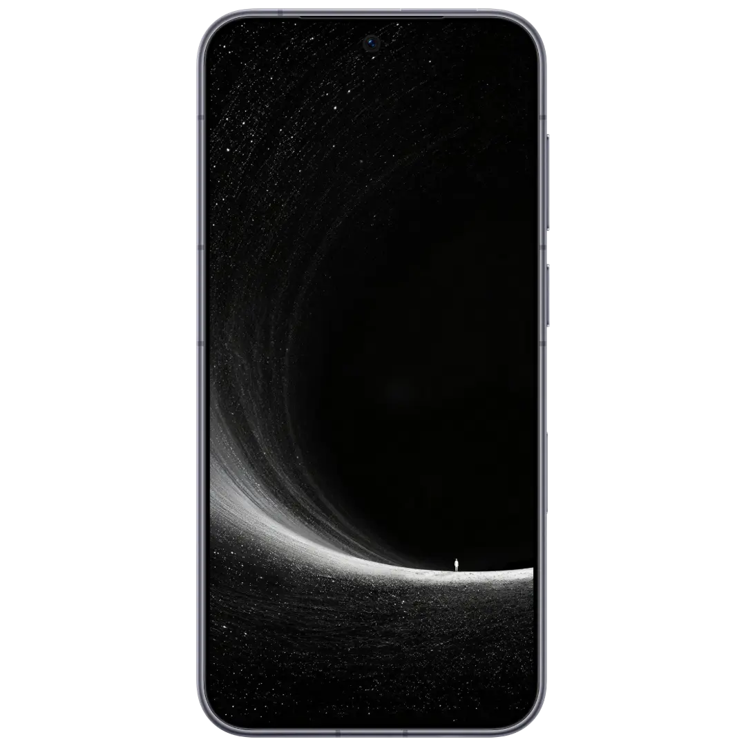 Front of the HONOR Robot Phone in Grey showing the 6.31-inch display