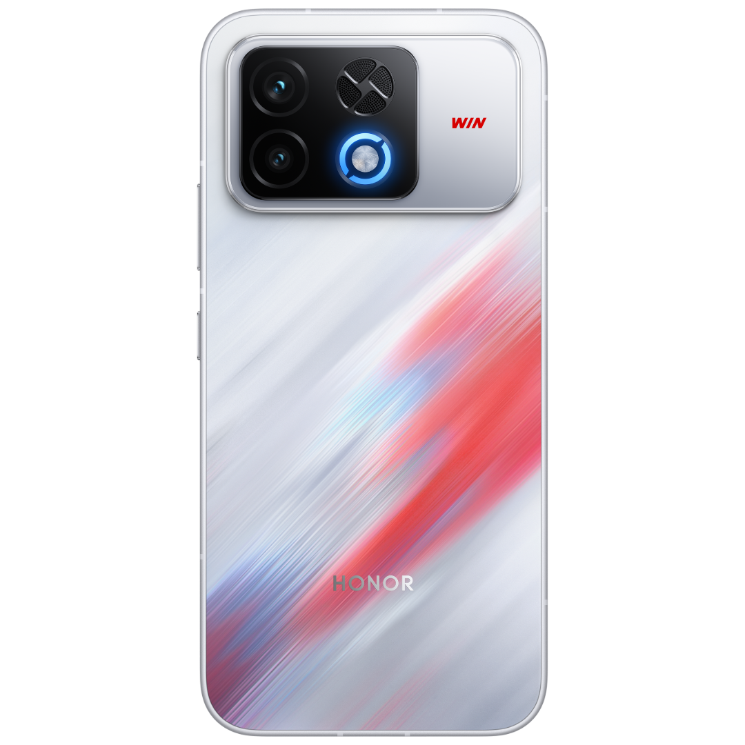HONOR WIN 2 in Red Blue Buff back view with the 200MP camera island