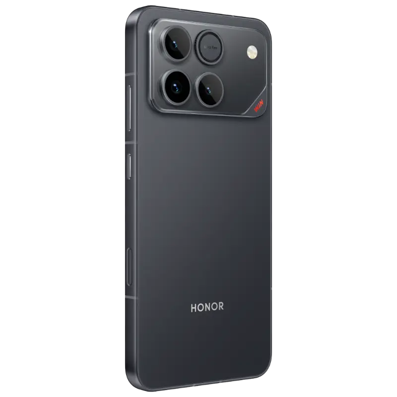 HONOR Win 5G Gaming Phone Black back at an angle