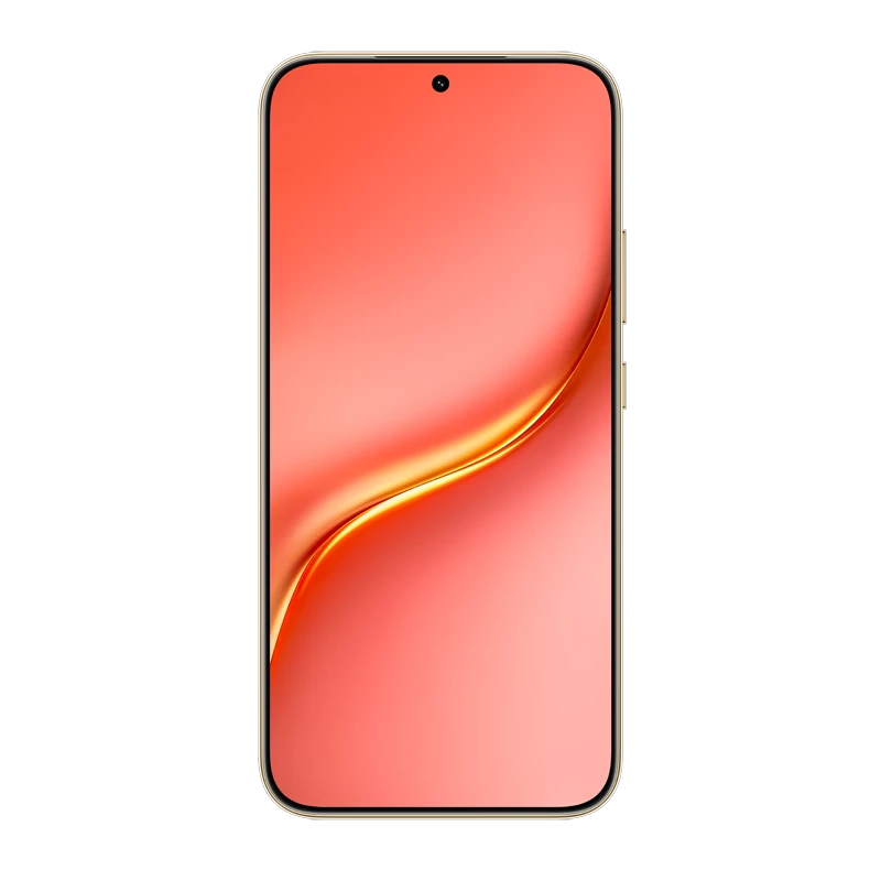 هاتف هونر X9e Pro بلون Reddish Brown من الأمام تظهر شاشة AMOLED مقاس 6.8 بوصة