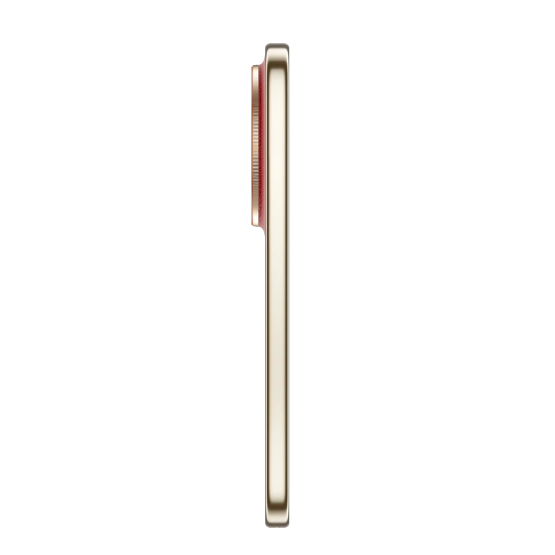 هاتف هونر X9e Pro بلون Reddish Brown من الجانب يظهر سمك الهيكل 8.08 ملم