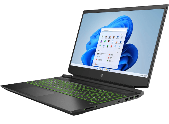 HP Pavilion 15-ec2008ca Gaming Laptop - AMD Ryzen 5 5600H, 8GB, 512GB SSD, NVIDIA GTX 1650 4GB, 15.6" FHD, W10----Ennap.com